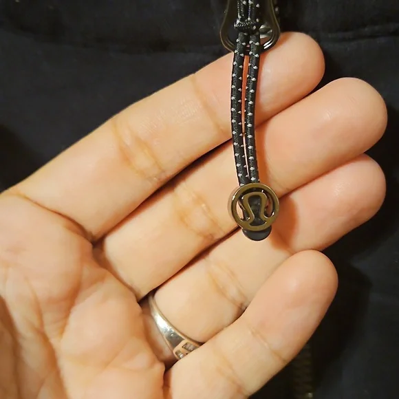 Lululemon Logo Sleeve Scuba Zip Up Hoodie Size 12 - Picture 2 of 6